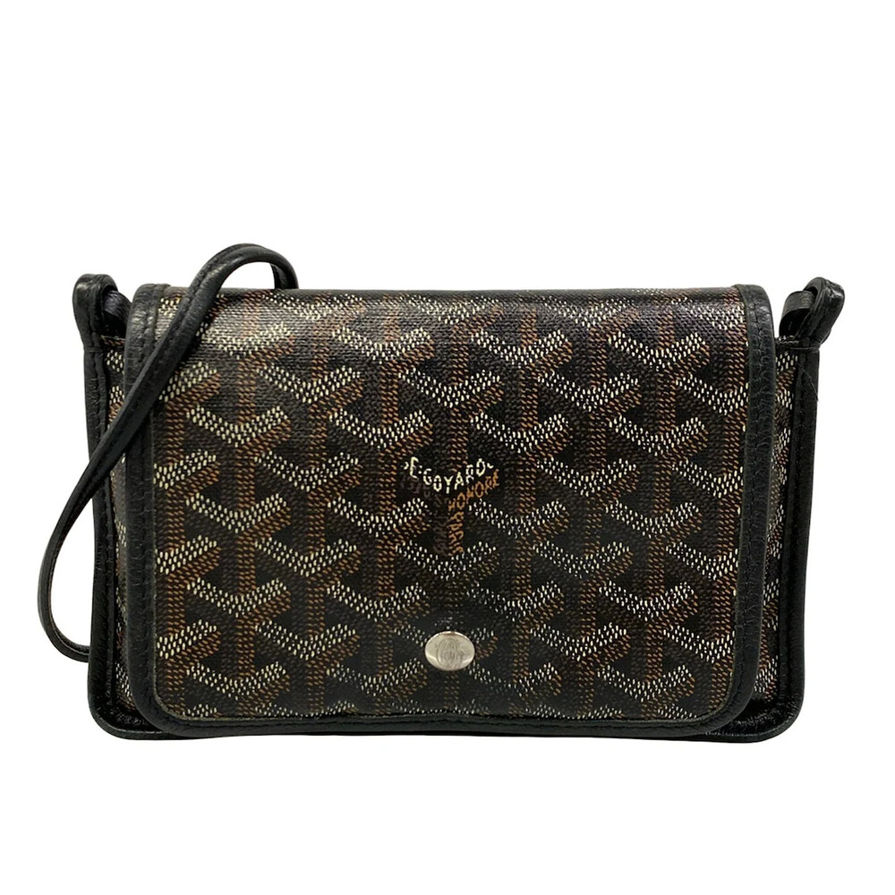 Goyard Plumet Black Coated Canvas #338662G15B